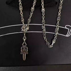 S925 Silver Dagger Link Necklace™