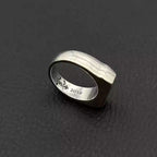 S925 Silver Triple Flower Cross Signet Ring™