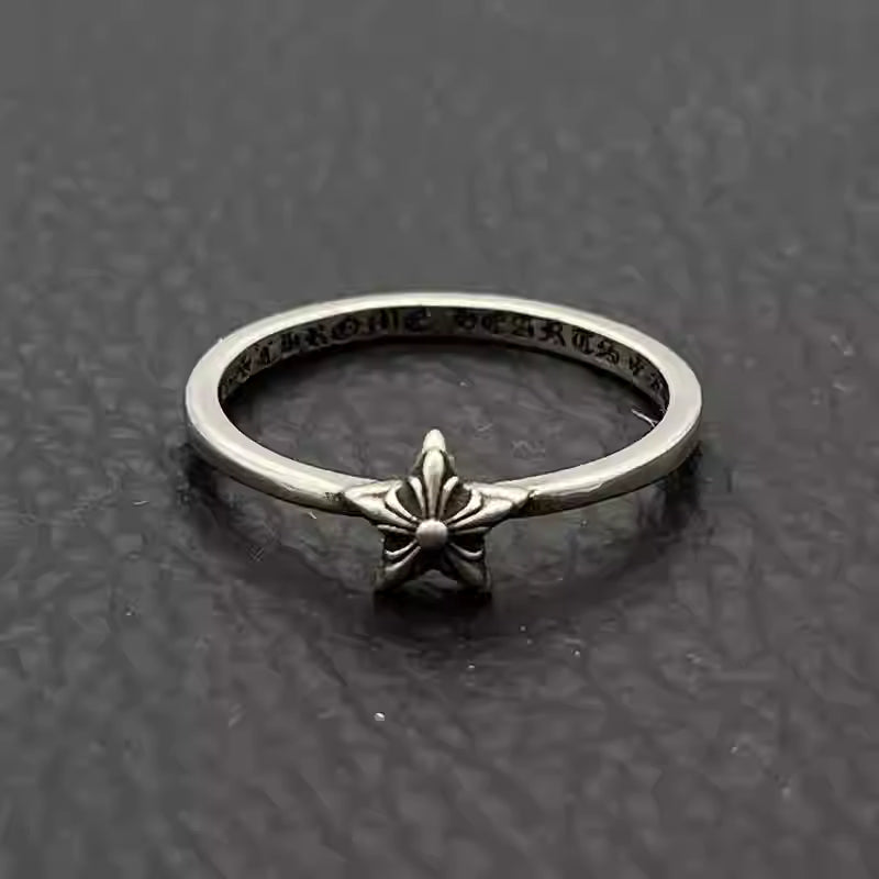 S925 Silver Fleur Star Small Ring™