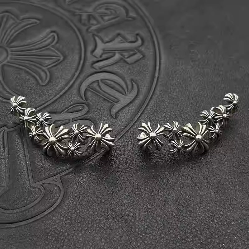 S925 Silver Multicross Flower Earrings™