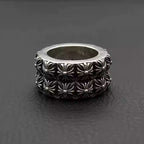 S925 Silver Three-Layer Flower Pattern Ring™