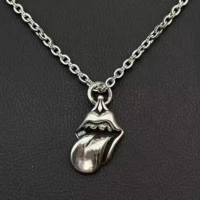 S925 Silver Tongue Pendant Necklace™