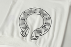 M-Boy Mouth Hood White Hoodie™