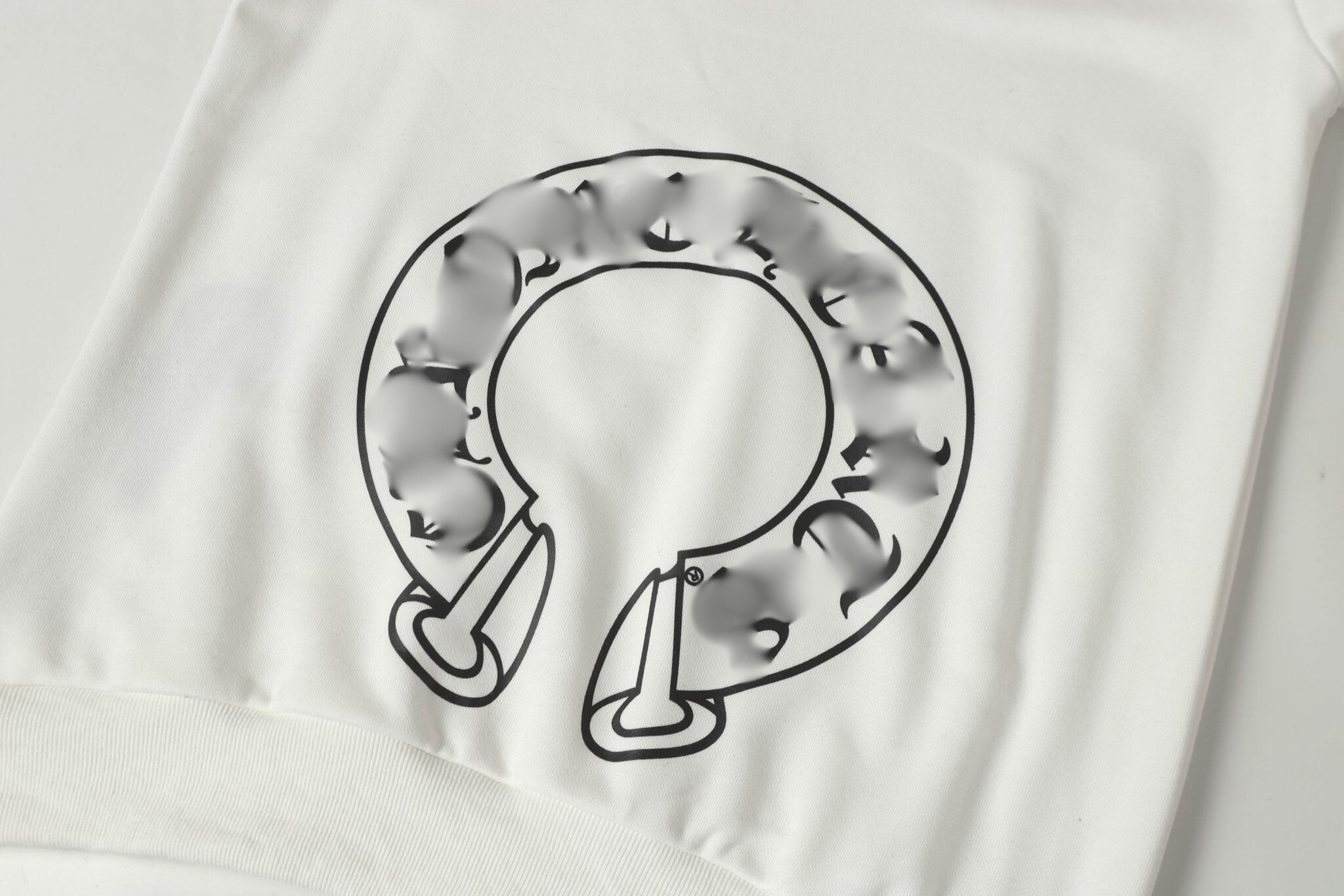 M-Boy Mouth Hood White Hoodie™