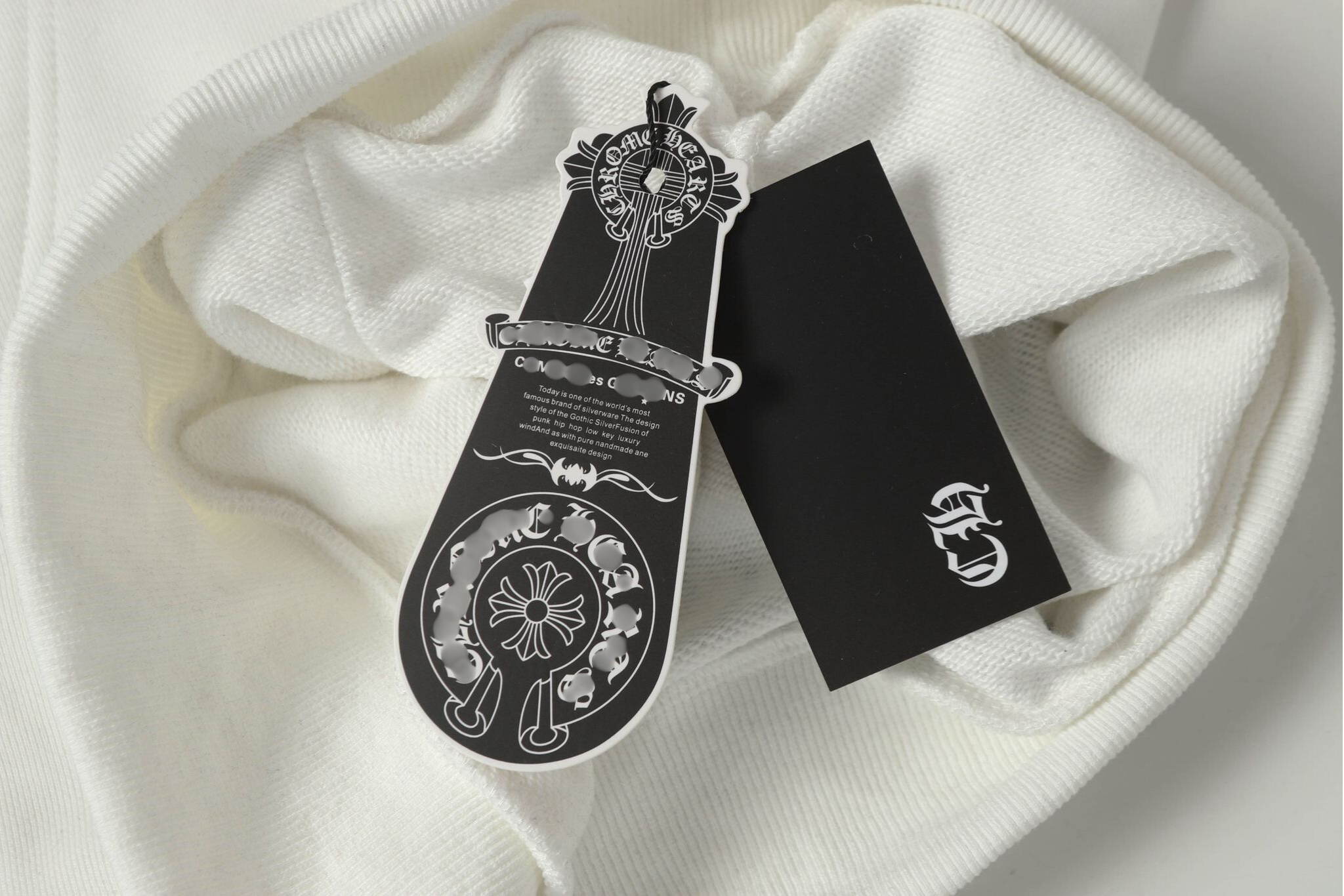 M-Boy Mouth Hood White Hoodie™