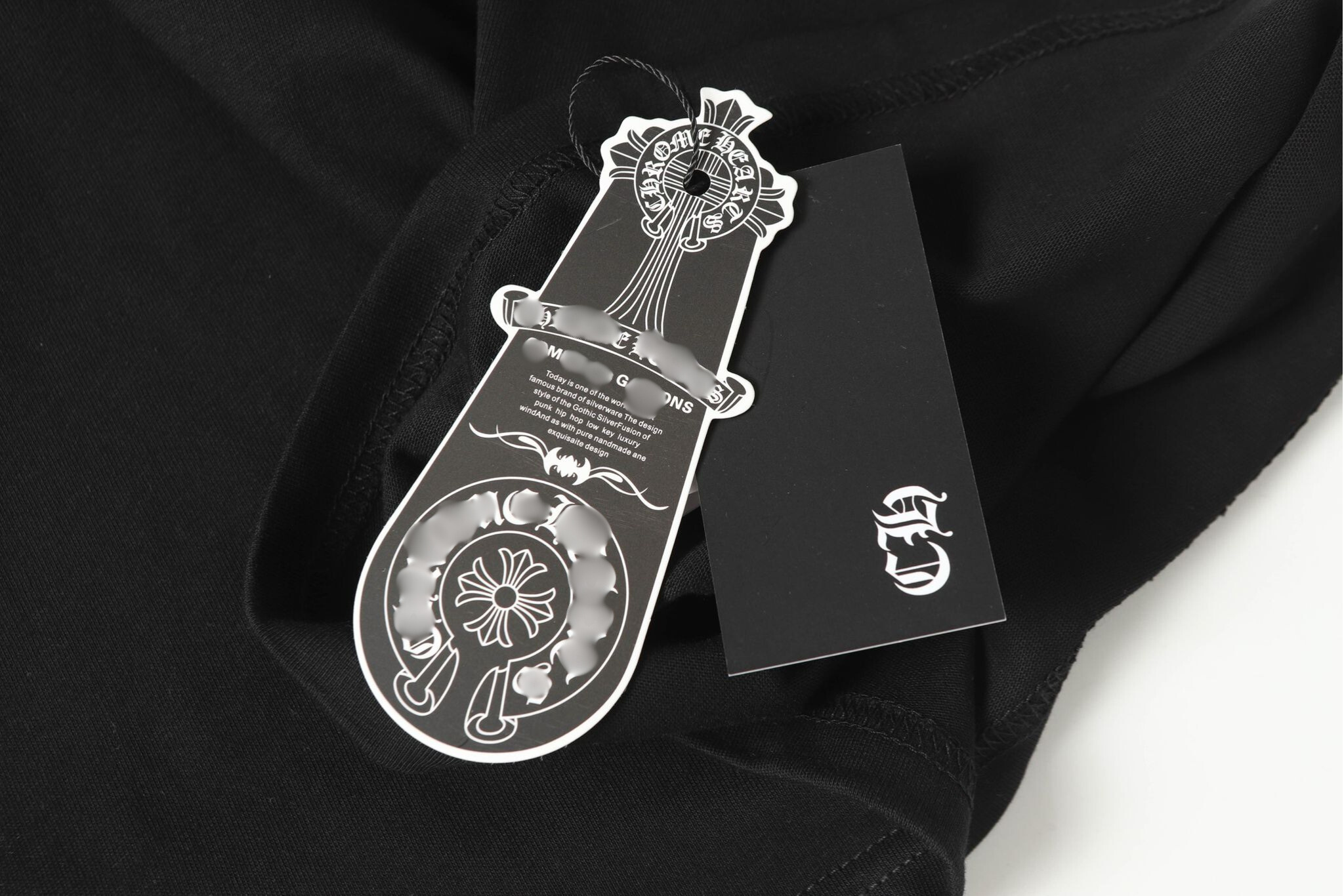 Red Horse Shoe Logo Black Long Sleeve™