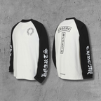 T-Typography Logo Black & White Long Sleeve™