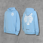 White Dagger Crest Light Blue Hoodie™