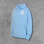 White Dagger Crest Light Blue Hoodie™