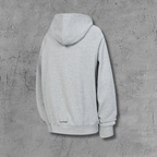 Leather Black Triple Cross Grey Full Zip Hoodie™