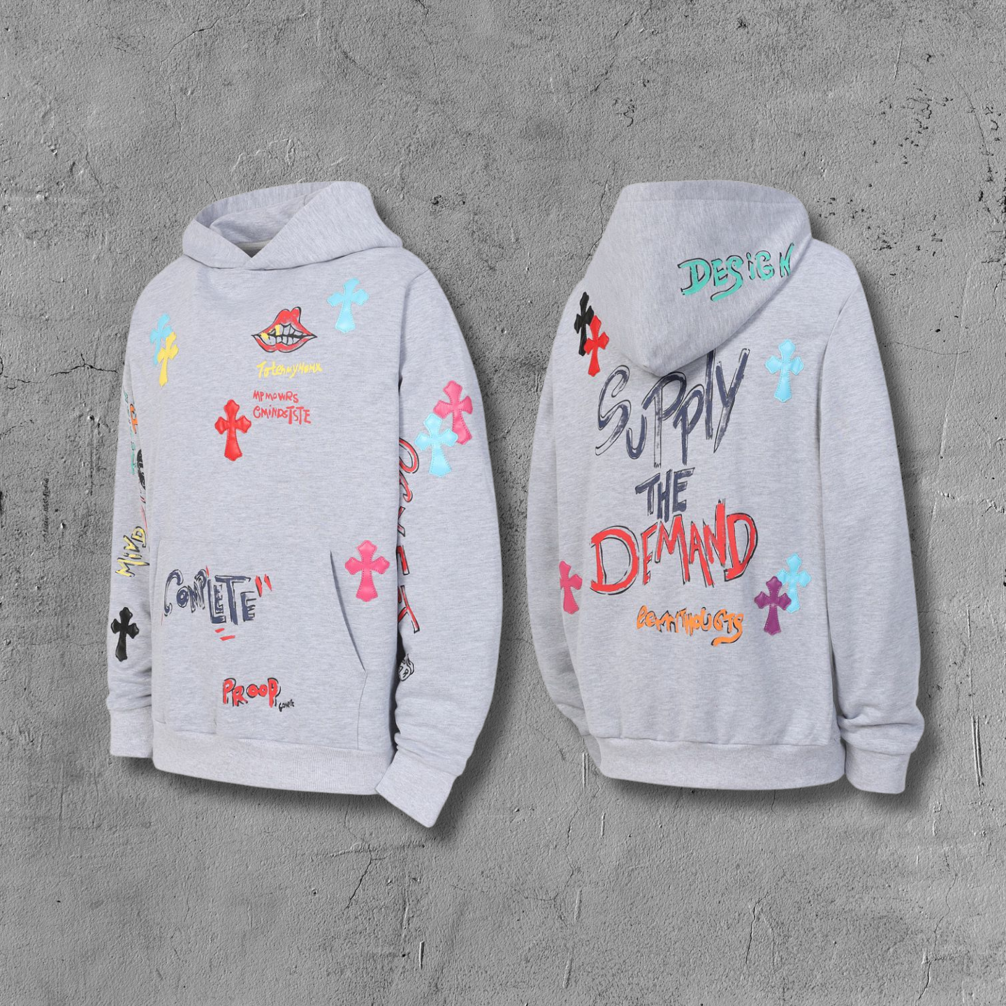 M-Boy Supply The Demand Grey Hoodie™