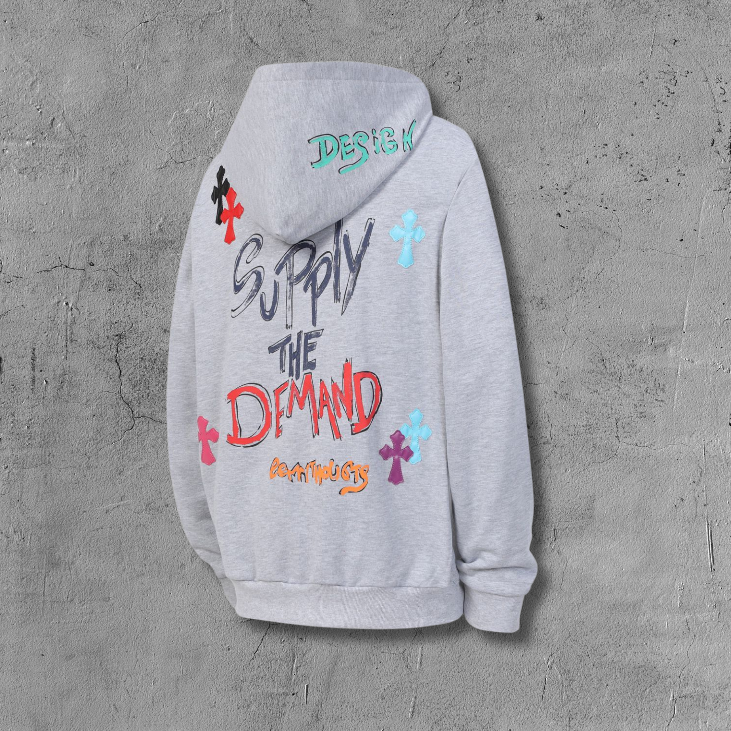 M-Boy Supply The Demand Grey Hoodie™
