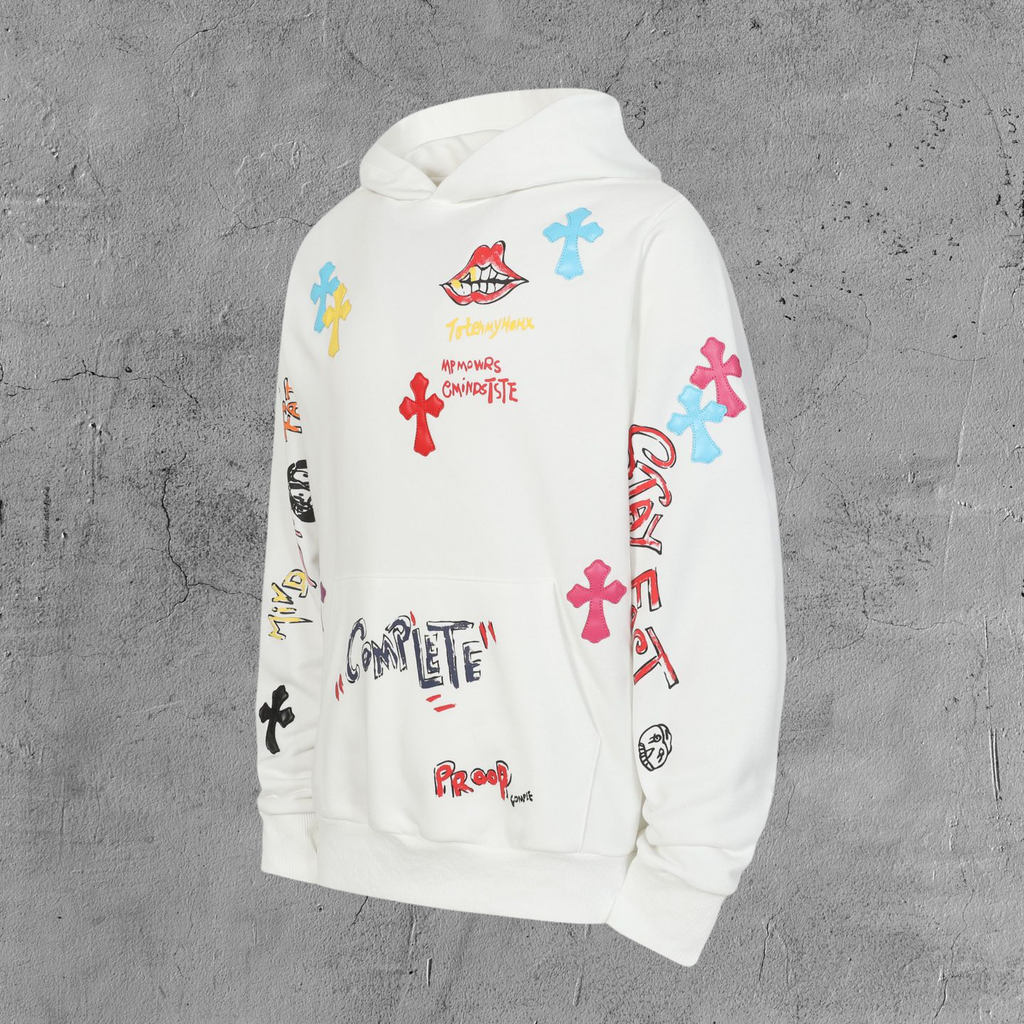 M-Boy Supply The Demand White Hoodie™