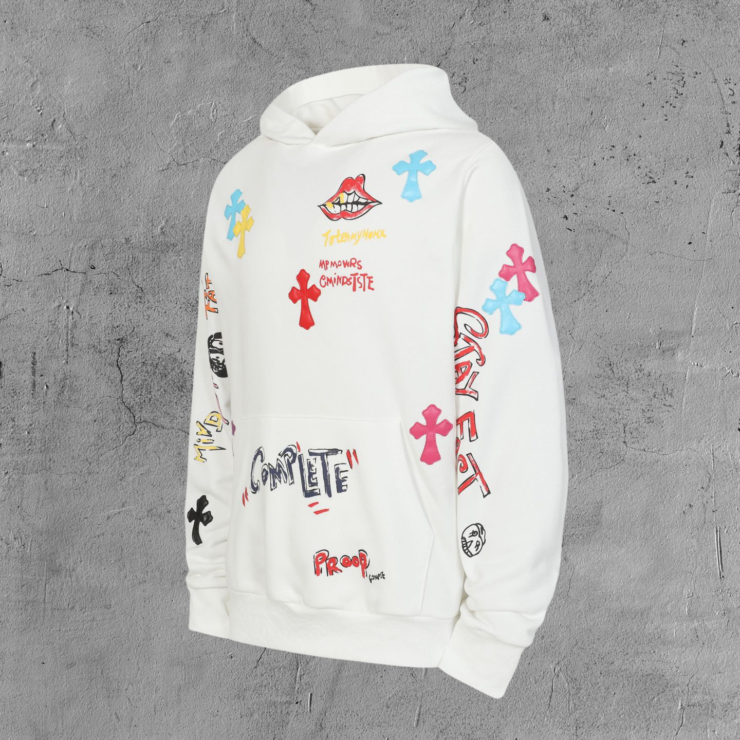 M-Boy Supply The Demand White Hoodie™