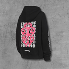 Pink Dagger Crest Black Full Zip Hoodie™