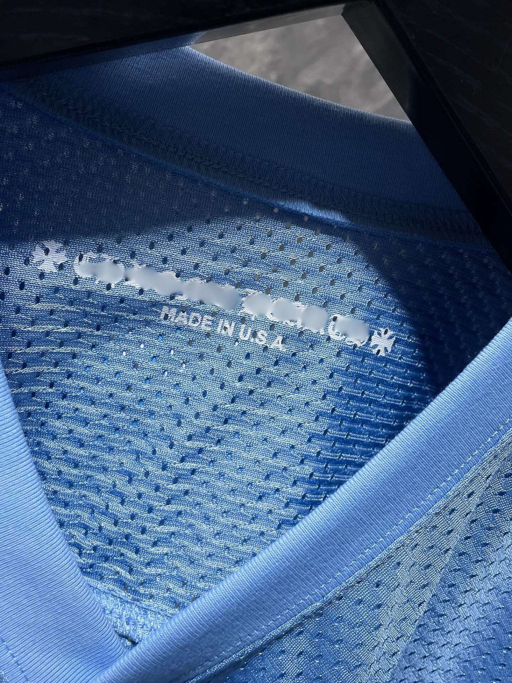 Light Blue Mesh Long Sleeve Hockey Jersey™