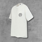 Horse Shoe Logo Los Angeles White T-Shirt™
