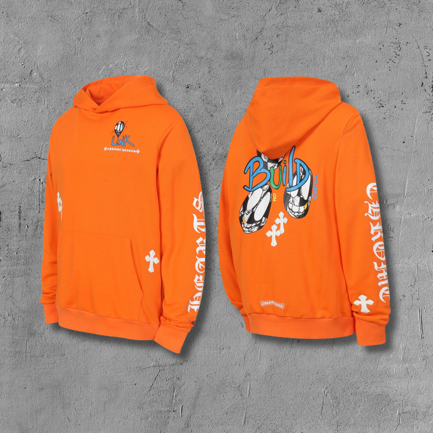 M-Boy Build Orange Hoodie™