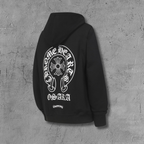 Horse Shoe Logo Osaka Full Zip Black Hoodie™