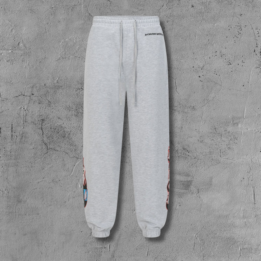 M-Boy Flames Grey Sweatpants™