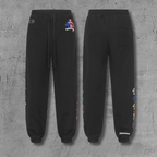 Multi Color Triple Cross Black Sweatpants™