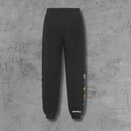 Multi Color Triple Cross Black Sweatpants™