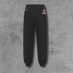 Multi Color Triple Cross Black Sweatpants™