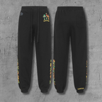 Camo Triple Cross Black Sweatpants™