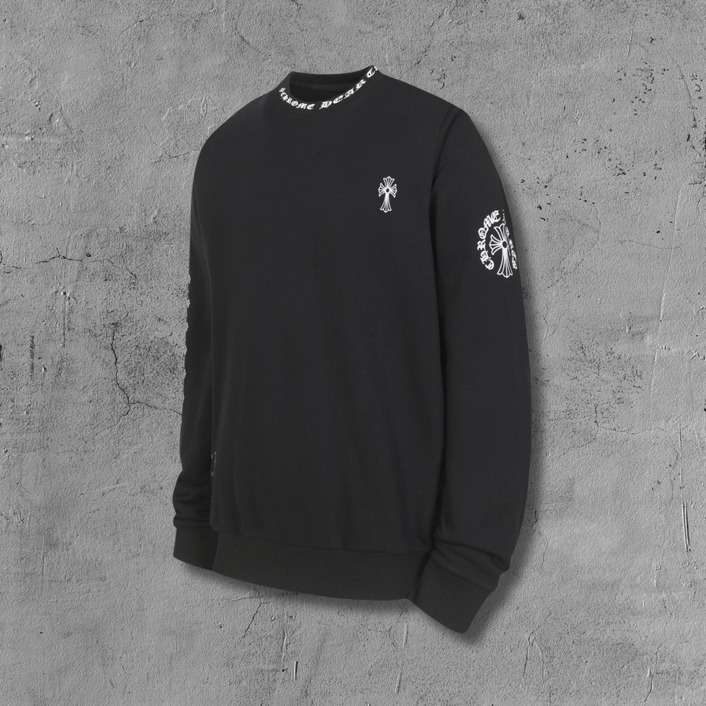 Cross Logo Black Long Sleeve™
