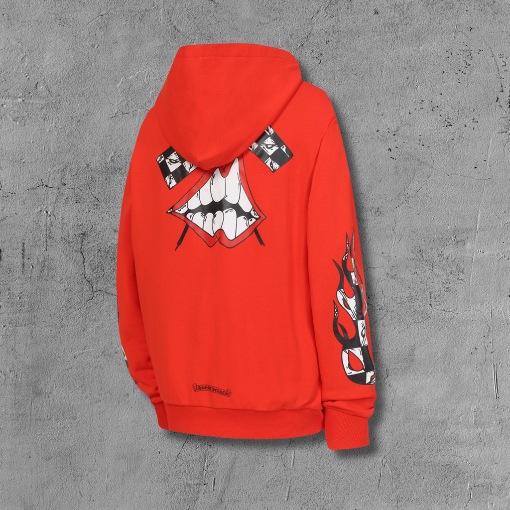M-Boy Flames Red Hoodie™