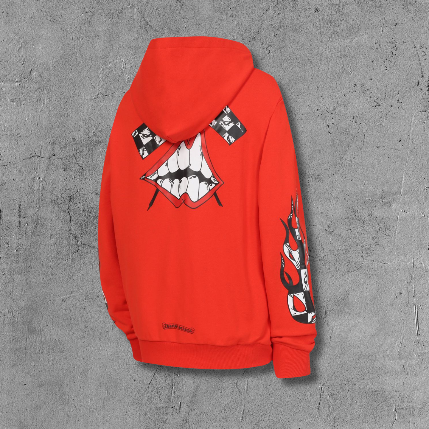 M-Boy Flames Red Hoodie™