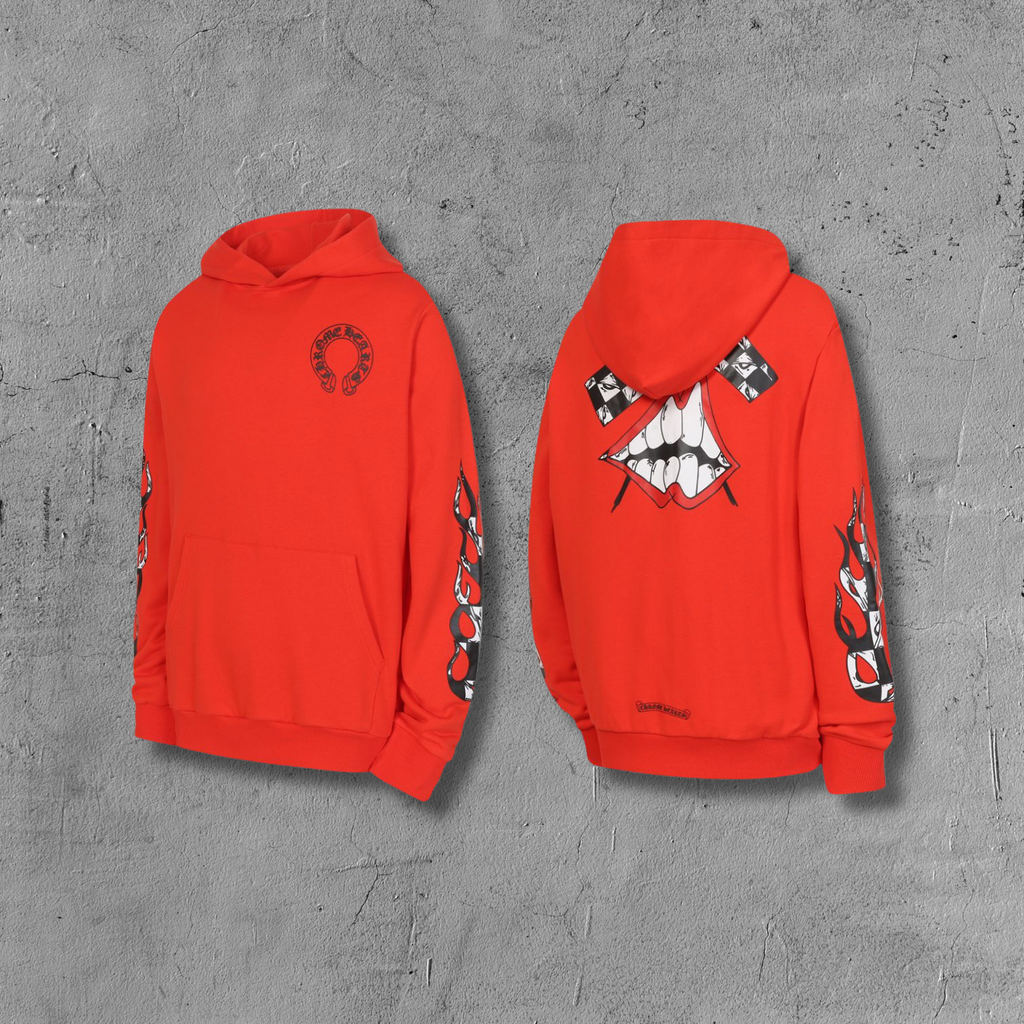 M-Boy Flames Red Hoodie™