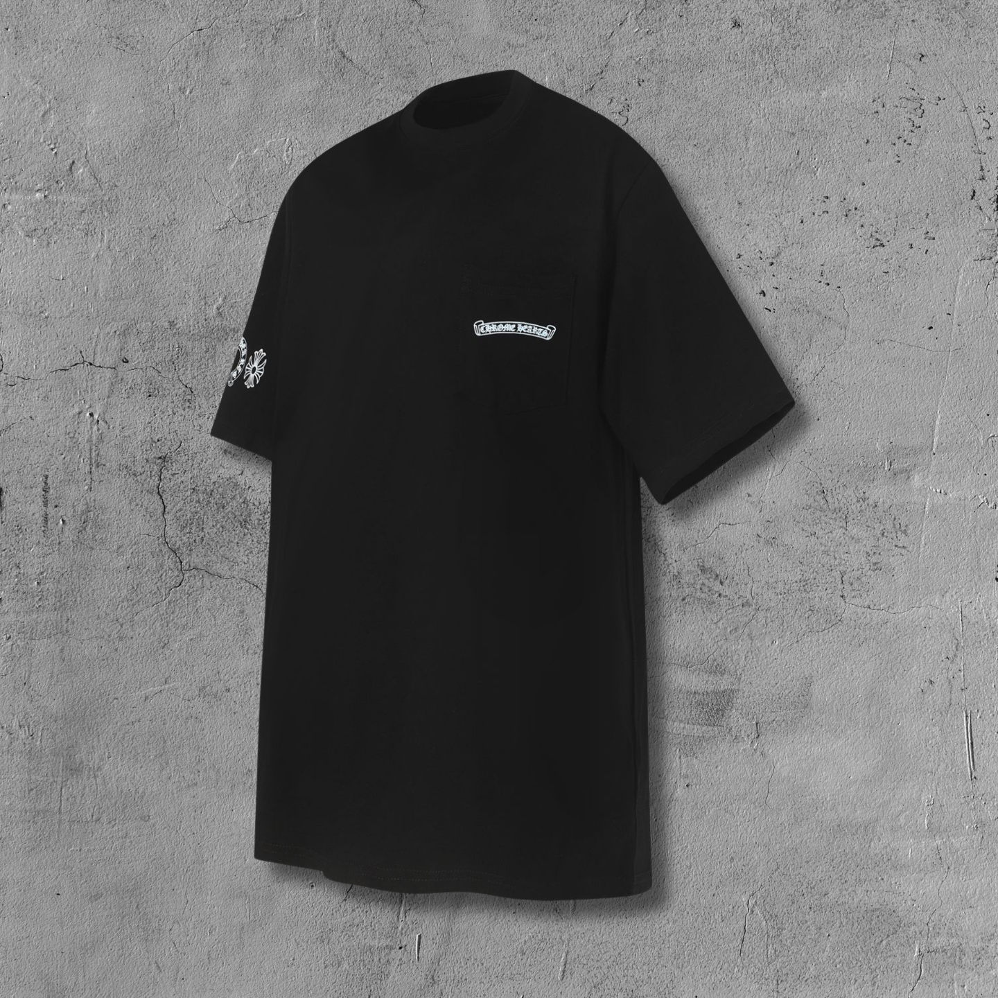 Multi Color Crosses Black T-Shirt™