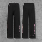 Pink Crosses Deadly Doll Black Sweatpants™