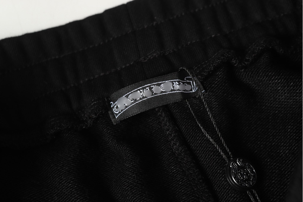 Embroidered CH Logo Black Sweatpants