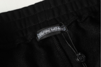 Embroidered CH Logo Black Sweatpants