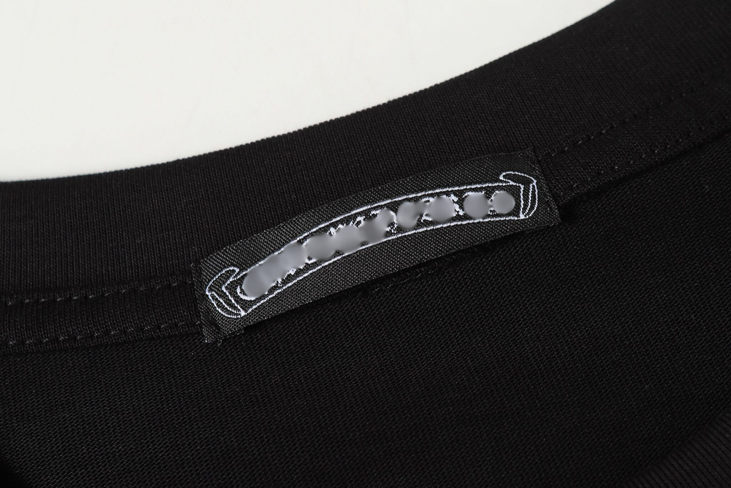 Black Leather Triple Cross F You Black T-Shirt™