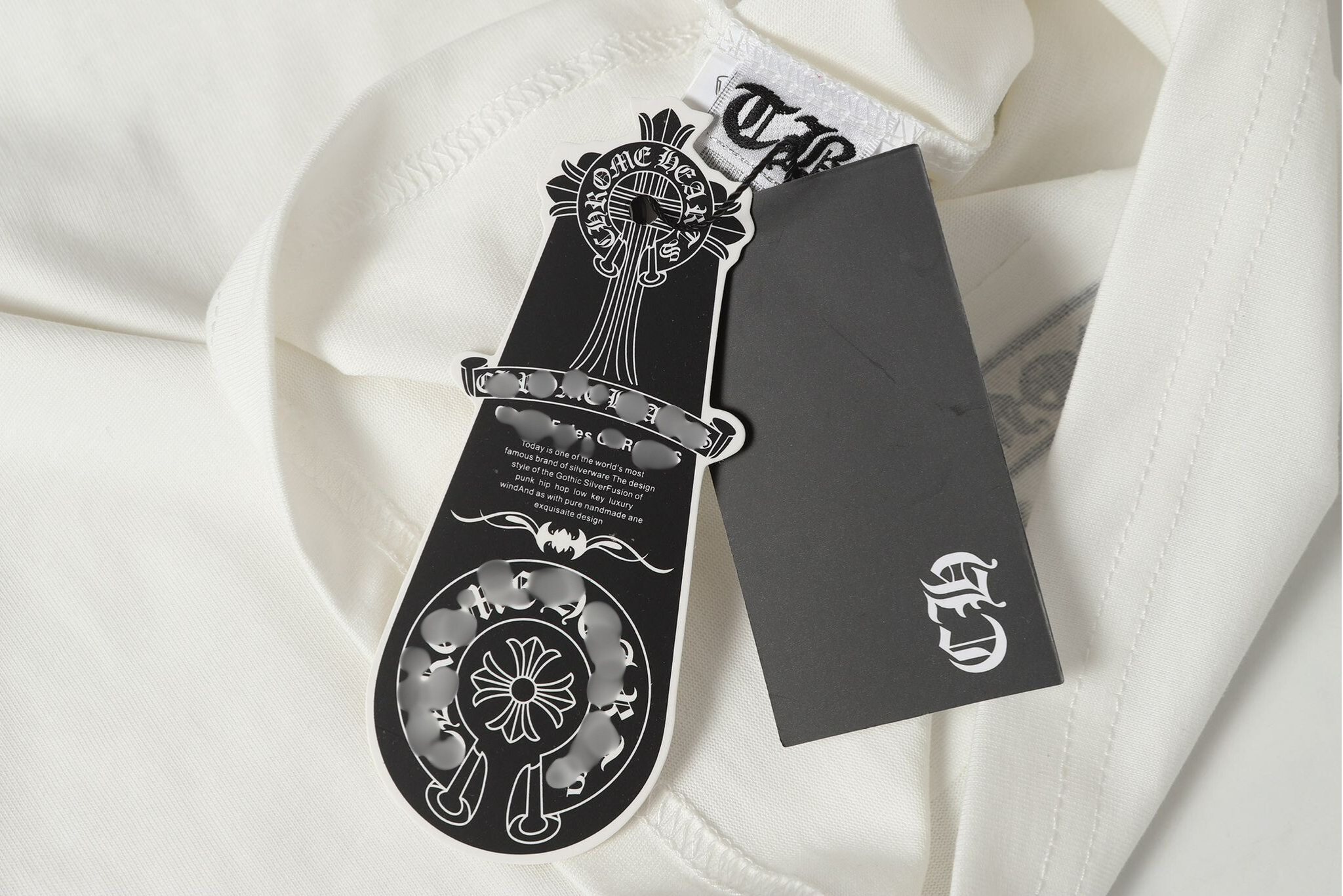 Colored Letters Horse Shoe Logo White T-Shirt™