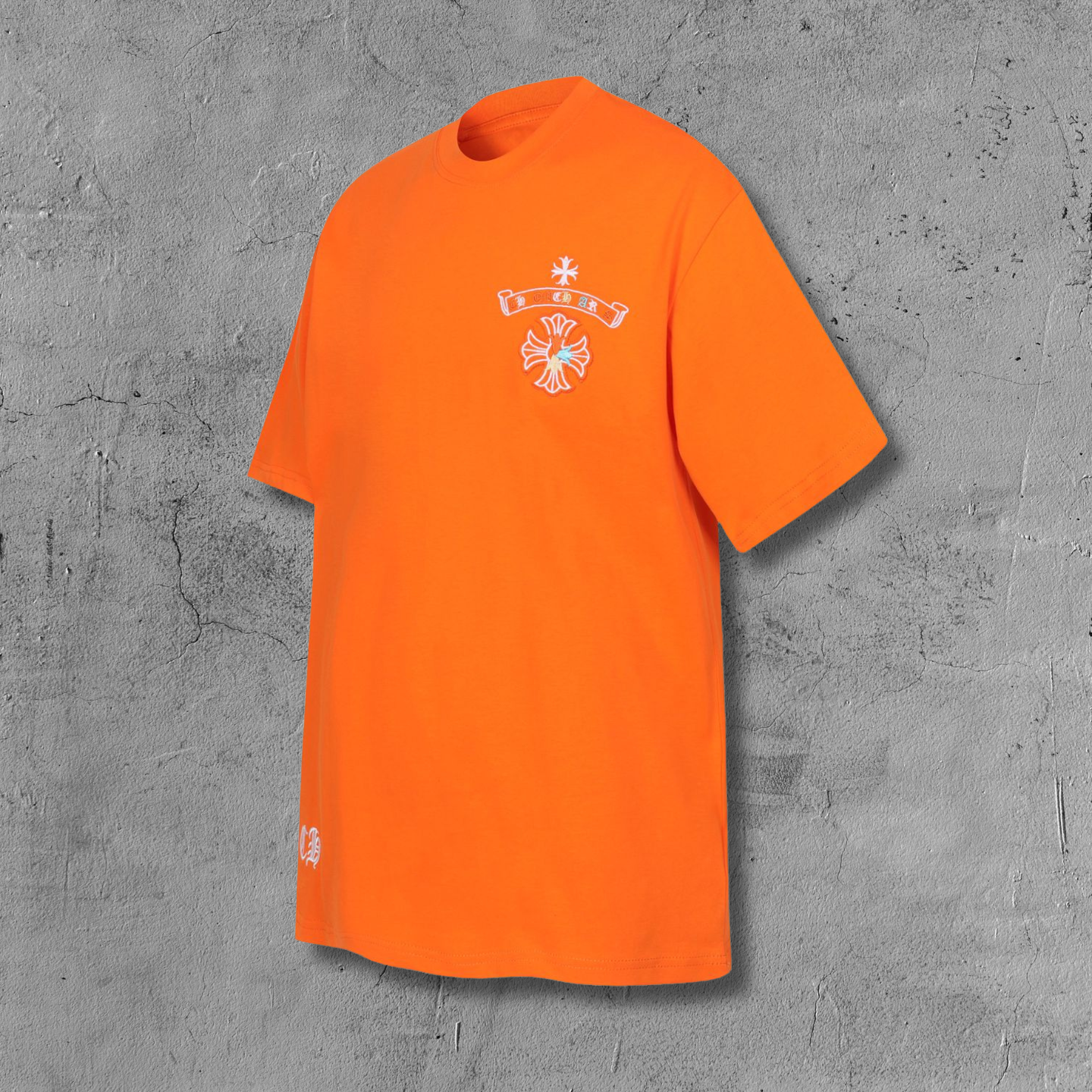 Colored Letters Horse Shoe Logo Orange T-Shirt™