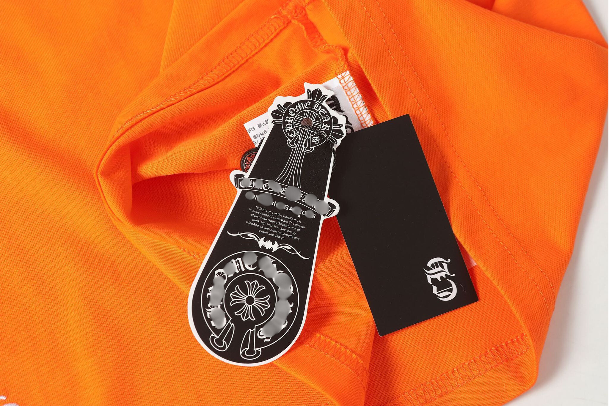 Colored Letters Horse Shoe Logo Orange T-Shirt™