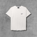 ER* Typography Logo Pocket White T-Shirt™