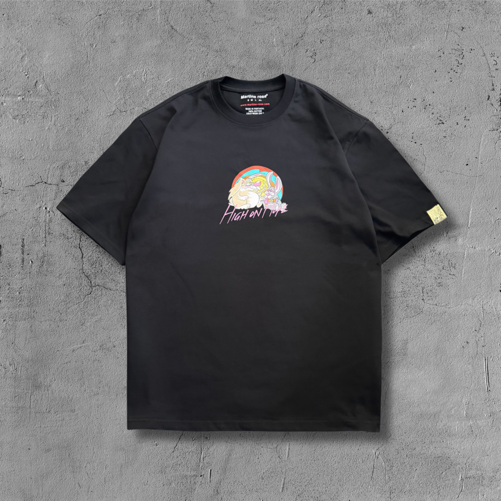Mrtne Rose High on Hope Black T-Shirt™