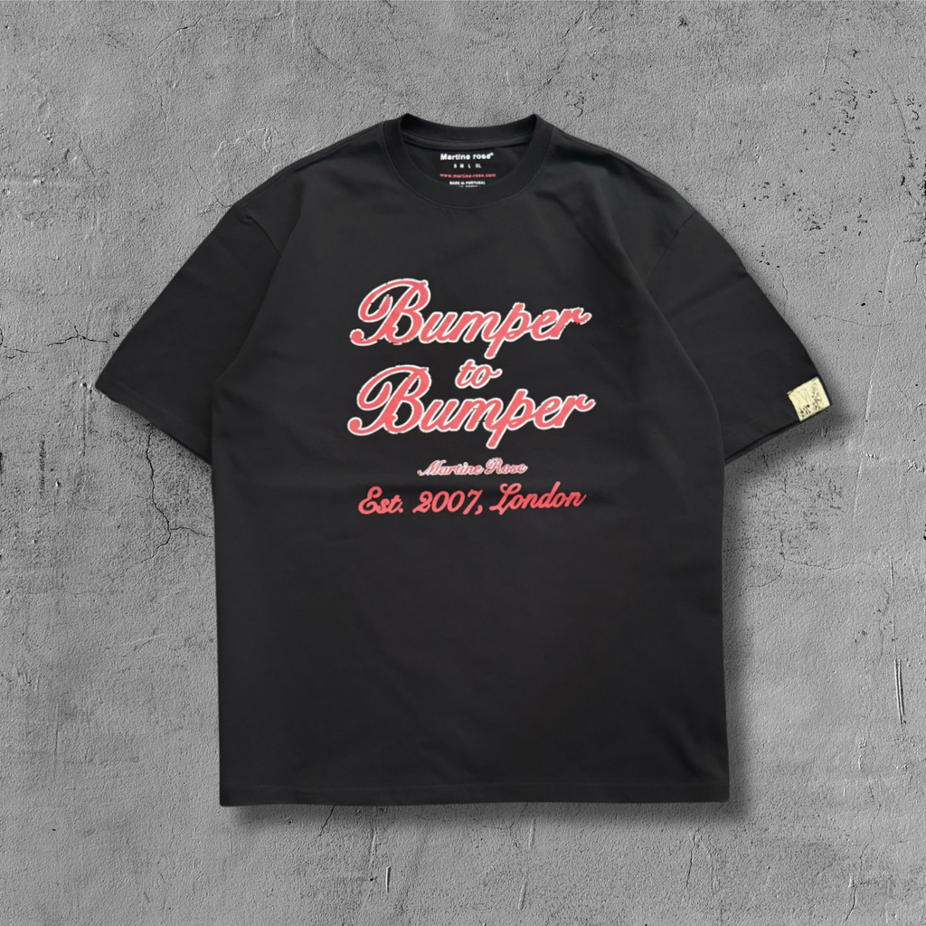 Mrtne Rose Bumper to Bumper Black T-Shirt™