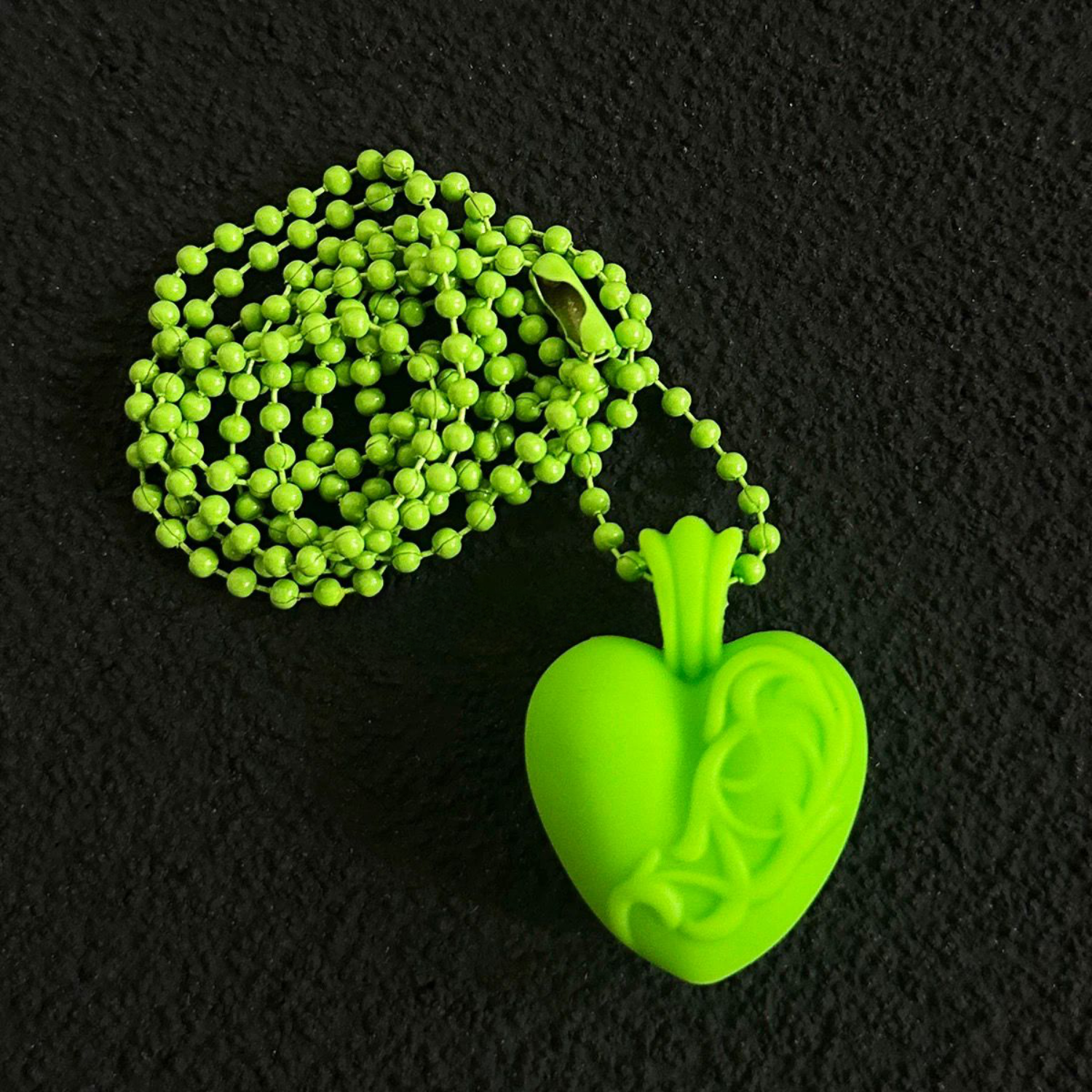 Silicon Colored Heart Pendant™