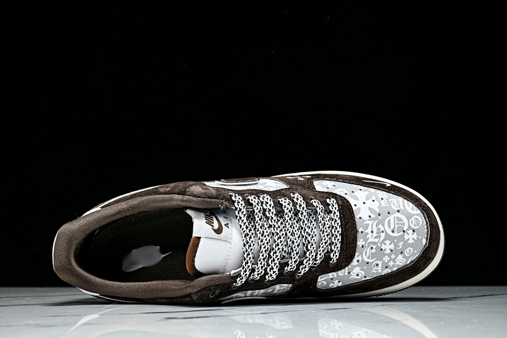 White Horse Shoe Logo Velvet Brown AF1™