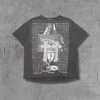 ER* Bunny Girl Faded Black T-Shirt™