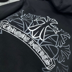 Cross Logo Black Hoodie™