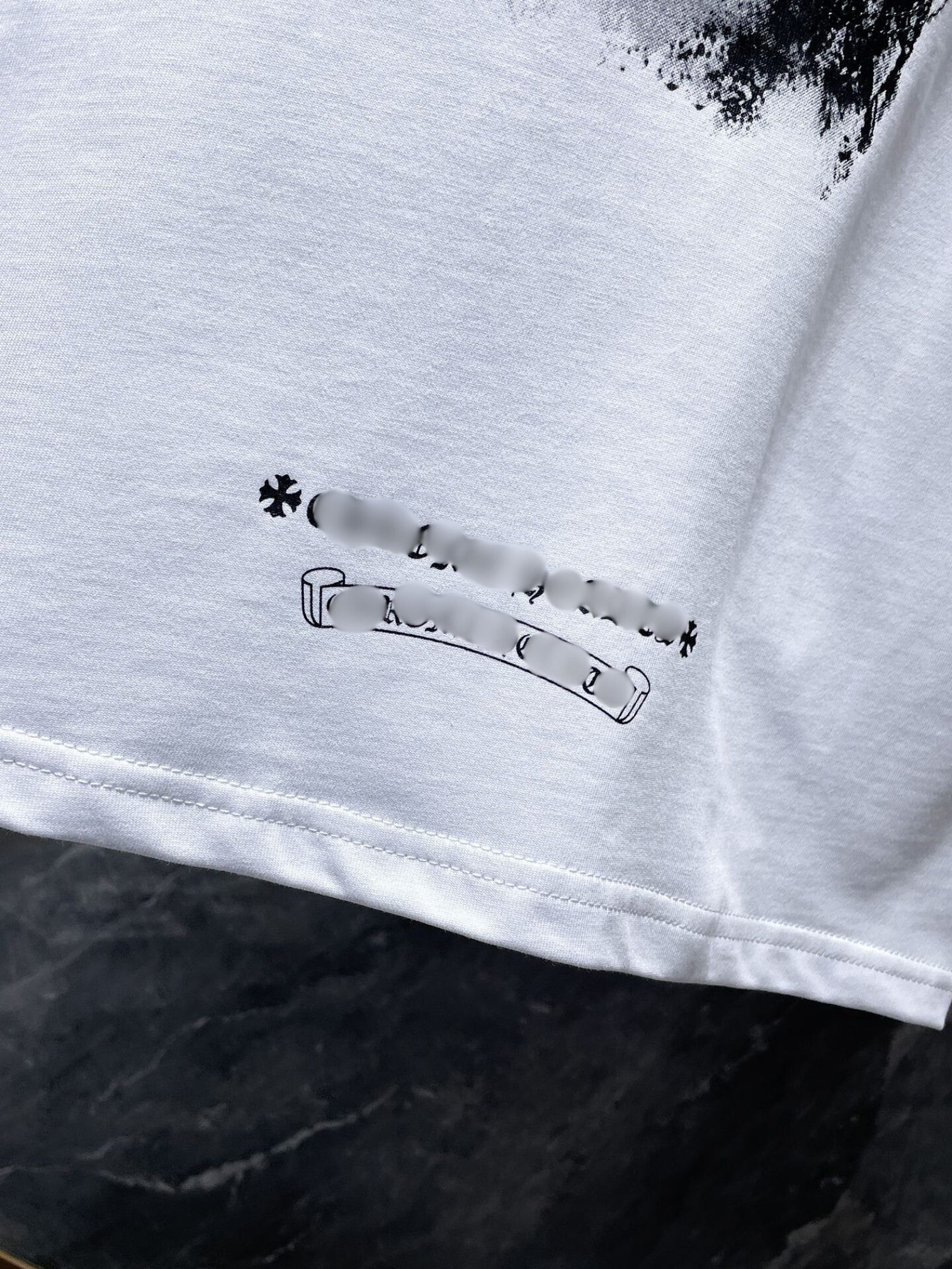 Ghost Cross White T-Shirt™