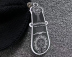Fleur De Lis Black Knit Beanie™