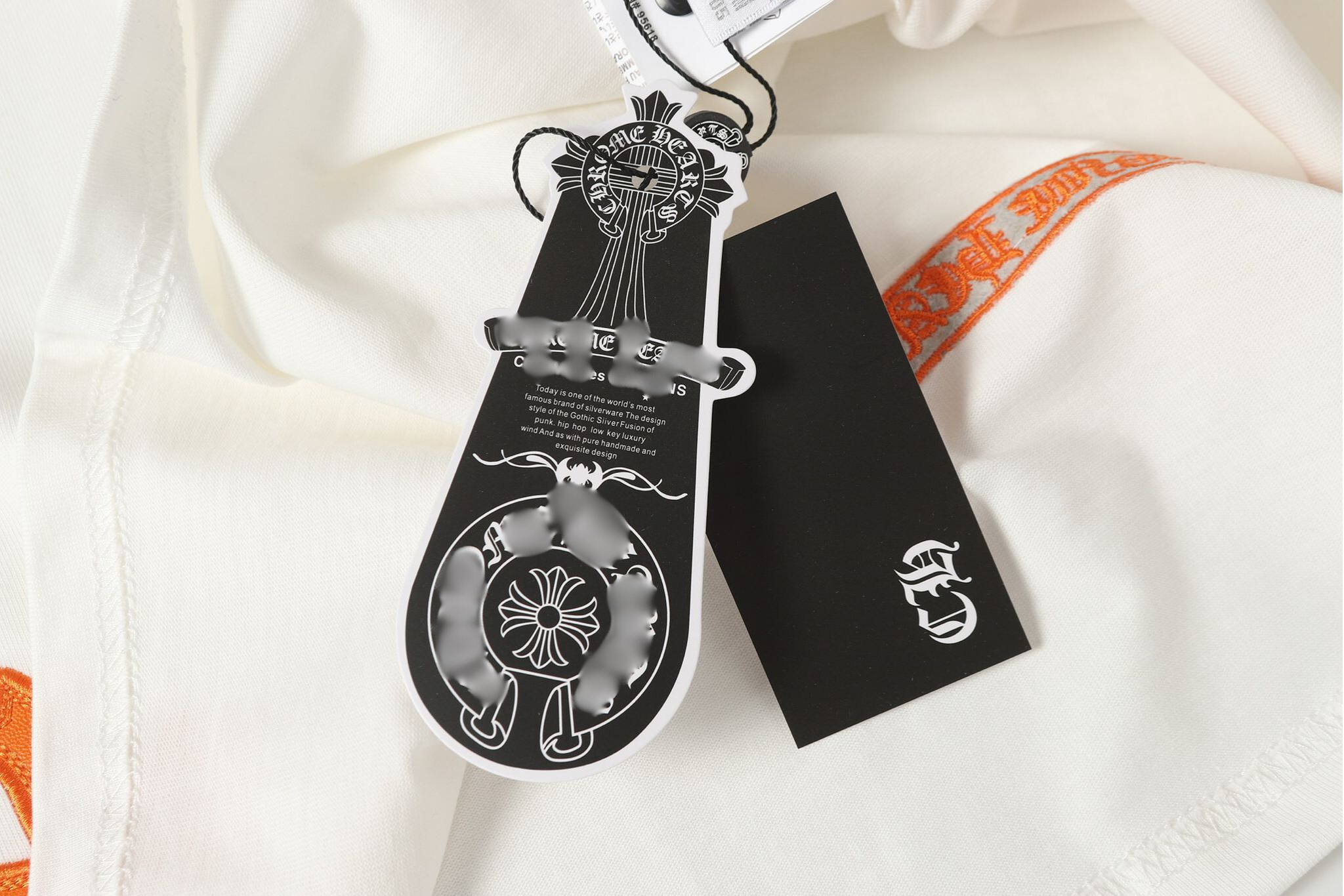 Multi Color Leather Triple Cross F You White T-Shirt™